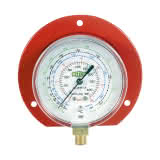 Refco Rohrfeder-Manometer ø 80mm 1/4"SAE M2-386-DS-R22-1/4SAE