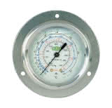 Refco Rohrfedermanometer NG 63 ++MR-205-DS-R407C++ 1/4" SAE hinten