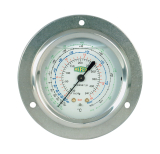 Refco Rohrfedermanometer NG 63 ++MR-305-DS-R407C++ 1/4" SAE hinten