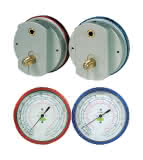 Refco Metallbalgmanometer NG 80 R5-320-M-R134a-1/4SAE 1/4" SAE