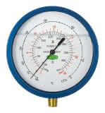 Refco Metallbalgmanometer NG 80 R5-320-DS-R744-60BAR 1/8" NPT CO2