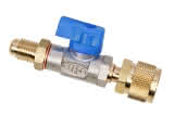 Refco Kugelventil CA-1/4"SAE-1/2"-20UNF-B 1/4"SAE - 1/2"-20UNF blau