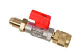 Refco Kugelventil CA-1/4"SAE-R 1/4" SAE X 1/4" SAE rot