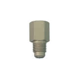 Refco Innen-Aussenbördel-Stutzen 1/4"SAE x 1/4"SAE mit Kupferdichtung 1 Stück
