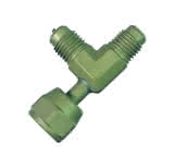 Refco Bördel-T-Stück A-31851 1/4"SAE x 1/4"SAE x 1/4"SAE