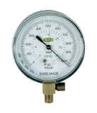 Refco Vakuummeter 19800-SV Durchmesser 80 mm 1/8" NPT mit Sicherheitsventil