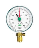 Refco Vakuummeter 19801 Durchmesser 100 mm 1/2" G mit Sicherheitsventil
