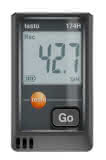 Testo Mini-Datenlogger Testo 174H schwarz für Temperatur und Feuchte mit USB-C und PC-Software